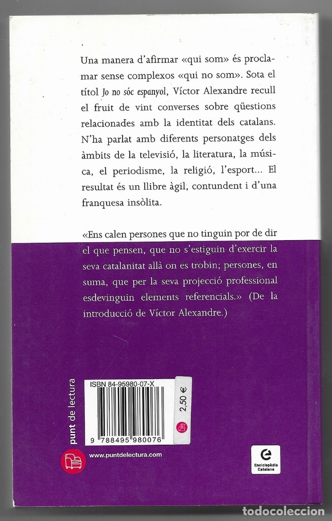 Libros de segunda mano: Jo no s&oacute;c espanyol - Foto 2