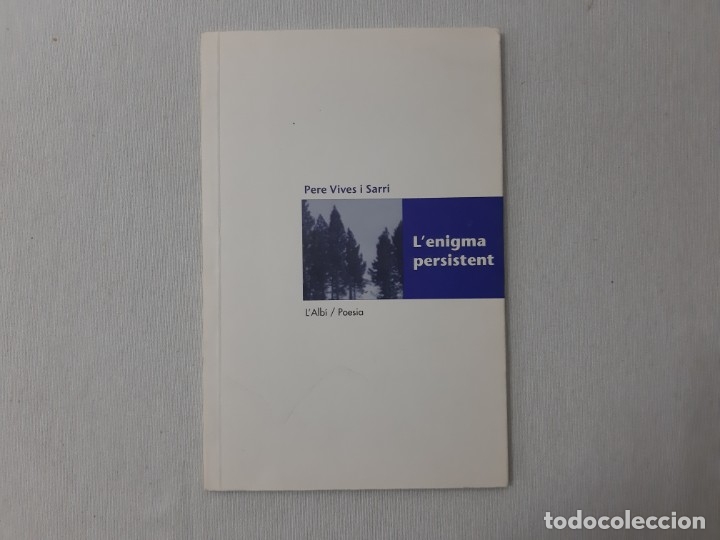 Libros de segunda mano: Lenigma persistent por Pere Vives i Sarri (2003) - Foto 1