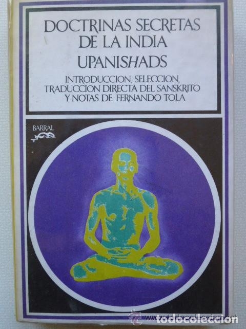 Libros de segunda mano: Doctrinas secretas de La India. Upanishads - Foto 1