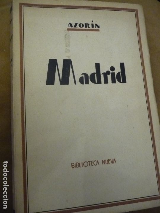 Libros de segunda mano: MADRID, AZORIN, 1941, RUSTICA 198 PP. - Foto 1
