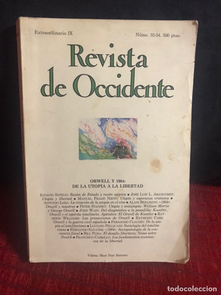Libros de segunda mano: Revista de occidente Orwell y 1984 - Foto 1