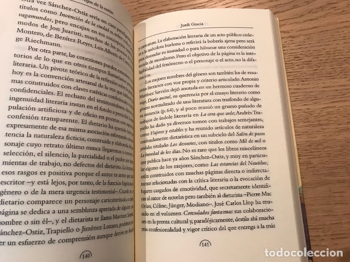 Libros de segunda mano: Hijos de la raz&oacute;n. Jordi Gracia. - Foto 2