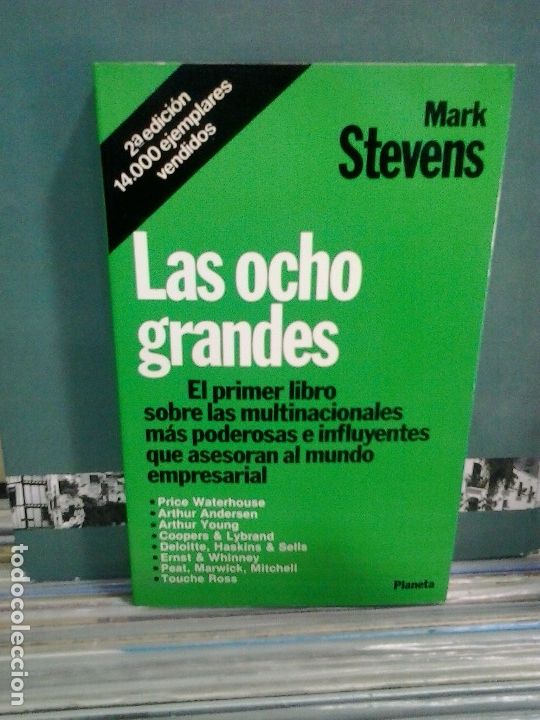 Libros de segunda mano: Las ocho grandes. Mark Stevens - Foto 1