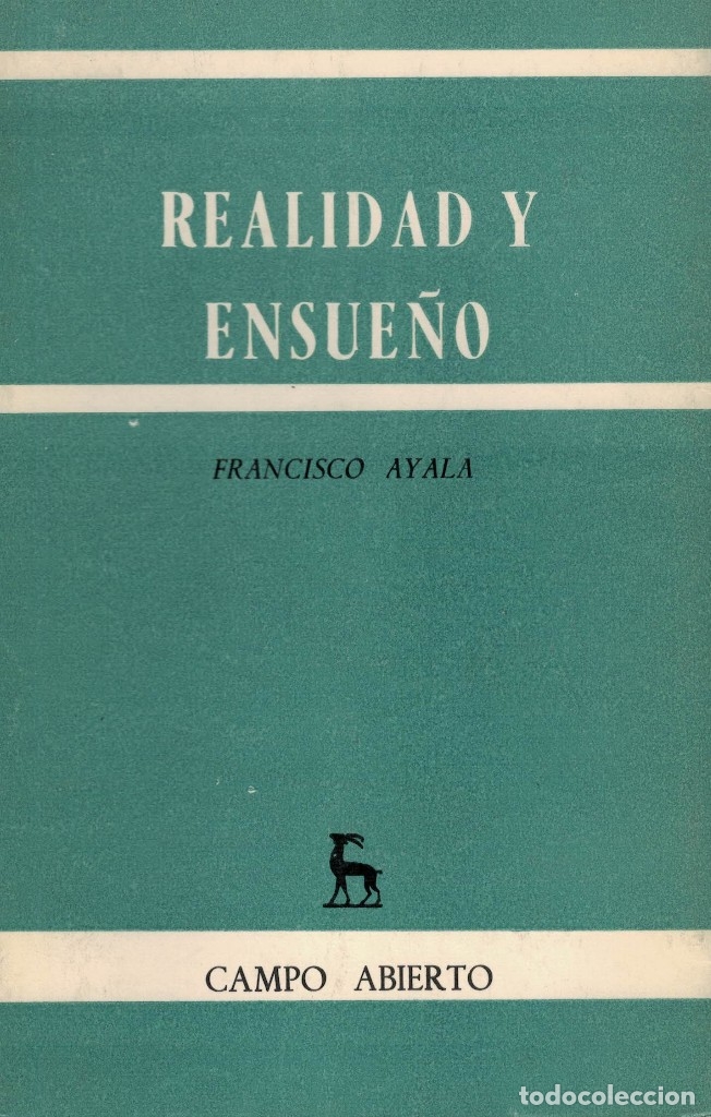 Libros de segunda mano: Francisco Ayala, Realidad y ensue&ntilde;o - Foto 1