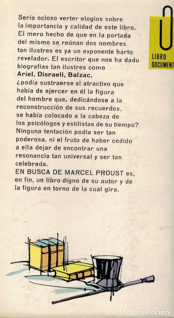 Libros de segunda mano: Andr&eacute; Maurois, En busca de Marcel Proust - Foto 2