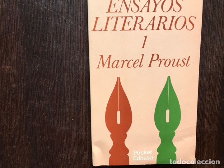 Libros de segunda mano: Ensayos literarios. I. Marcel Proust - Foto 1
