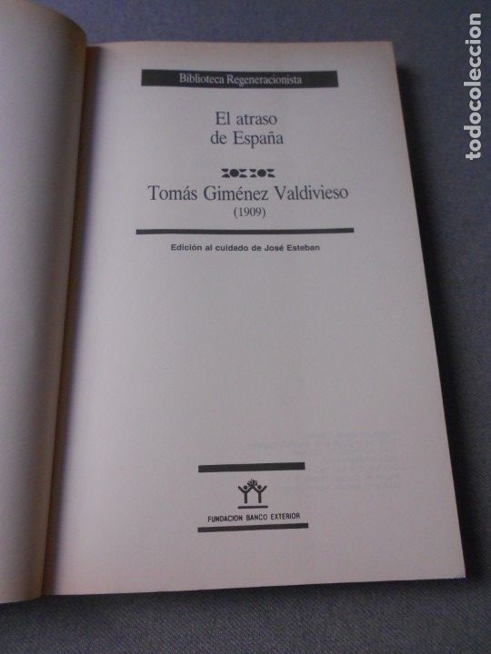 Libros de segunda mano: EL ATRASO DE ESPA&Ntilde;A - Foto 2