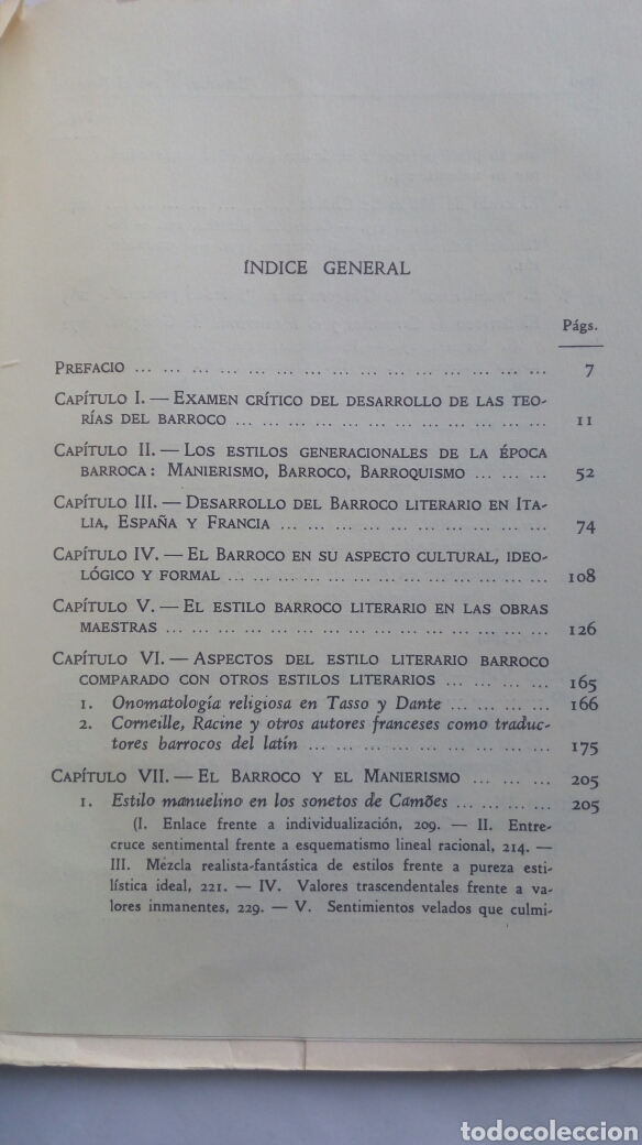 Libros de segunda mano: Estudios sobre el Barroco. Helmut Hatzfeld. - Foto 3