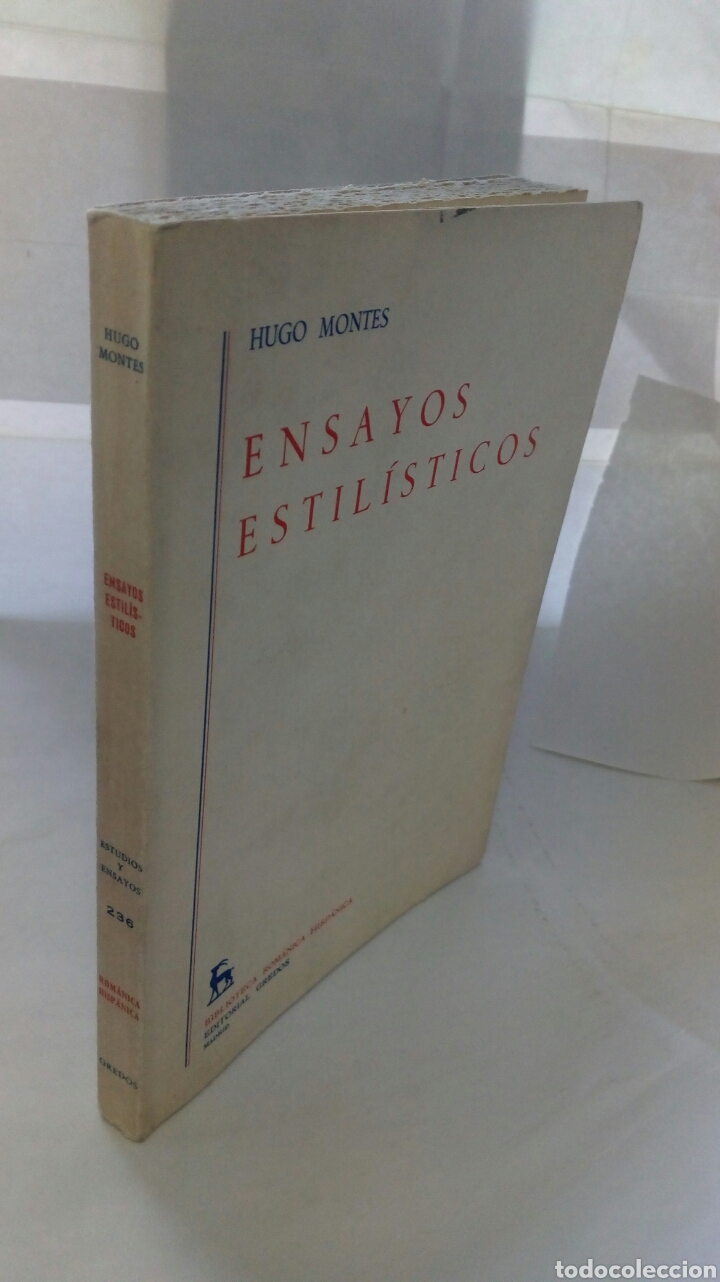 Libros de segunda mano: Ensayos estil&iacute;sticos. Hugo Montes. - Foto 8