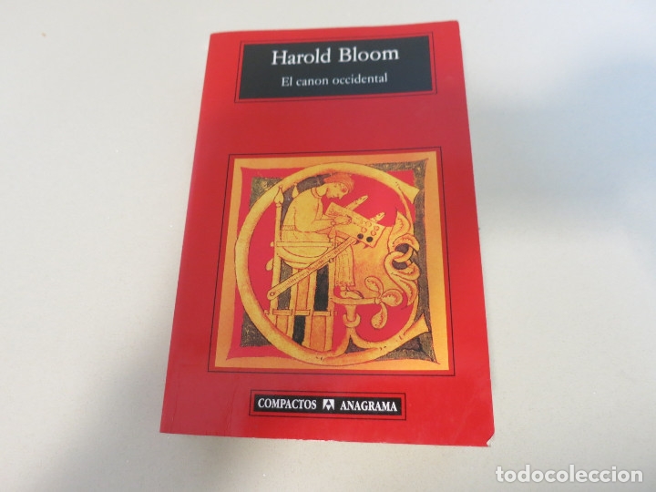 Libros de segunda mano: HAROLD BLOOM EL CANON  occidental, compacto anagrama - Foto 1