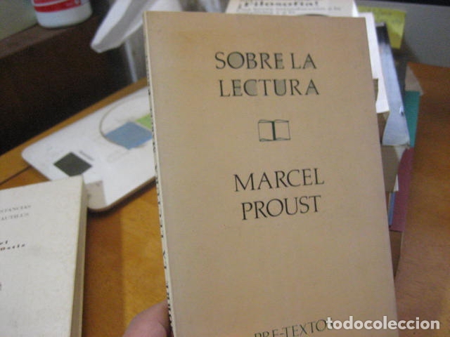 Libros de segunda mano: SOBRE LA LECTURA. MARCEL PROUST. EDITORIAL PRE-TEXTOS. 1989 EDICION - Foto 1