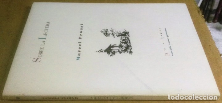 Libros de segunda mano: Marcel Proust, Sobre la lectura, Pre-textos, Valencia, 1997 - Foto 2