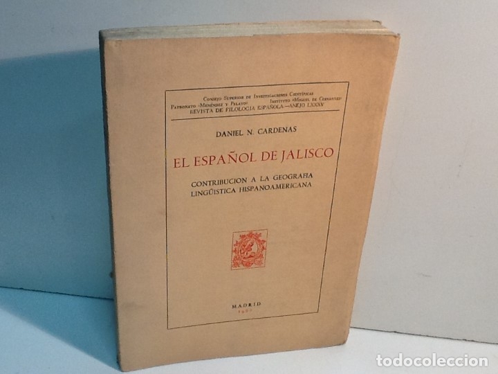 Libros de segunda mano: DANIEL CARDENAS ... EL ESPA&Ntilde;OL DE JALISCO ... 1967 - Foto 1