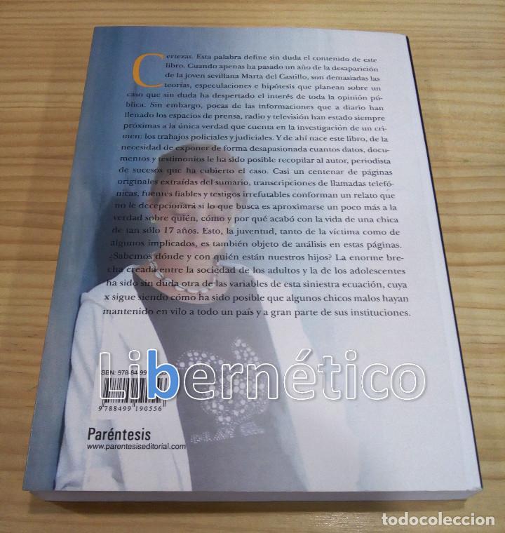 Libros de segunda mano: Hay chicos malos. El caso de Marta del castillo. Alfonso Egea - Foto 2