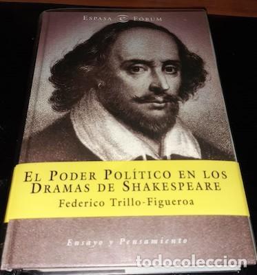 Libros de segunda mano: EL PODER POL&Iacute;TICO EN LOS DRAMAS DE SHAKESPEARE, TESIS DOCTORAL DE FEDERICO TRILLO - Foto 1