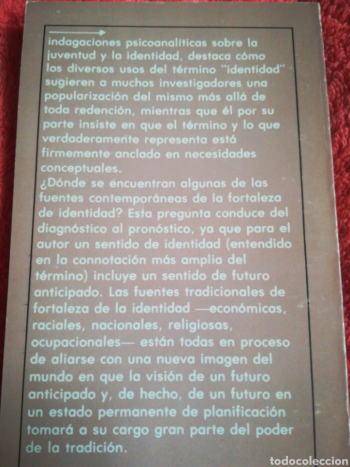 Libros de segunda mano: Sociedad y adolescencia Erik H Erikson - Foto 2