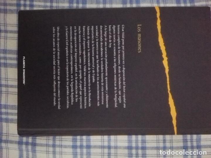 Libros de segunda mano: Los Masones, por Cesar Vidal - Foto 3