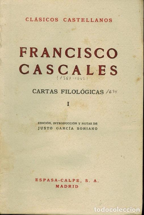 Libros de segunda mano: CARTAS FILOL&Oacute;GICAS - Foto 1