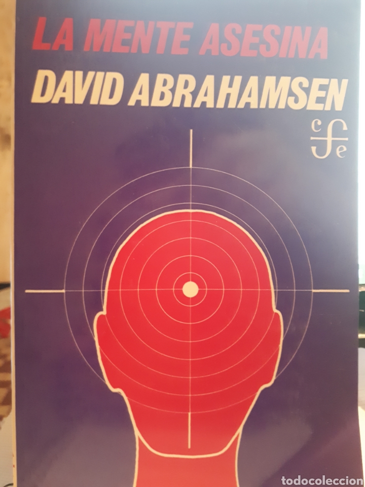 Libros de segunda mano: LA MENTE ASESINA DAVID ABRAHAMSEN - Foto 1