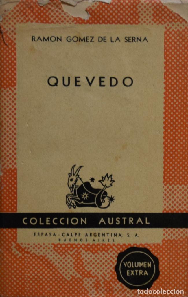 Libros de segunda mano: QUEVEDO - Ram&oacute;n G&Oacute;MEZ DE LA SERNA - Foto 1