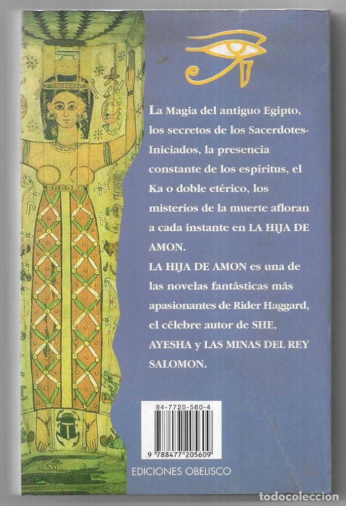 Libros de segunda mano: La Hija de Amon Rider Haggard, H. - Foto 2
