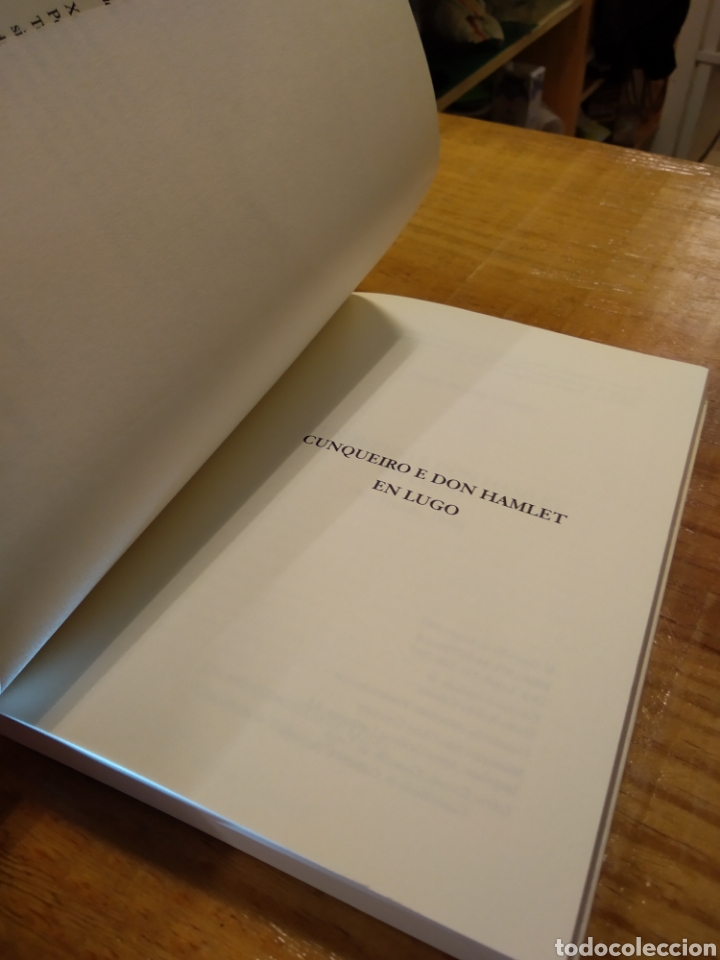 Libros de segunda mano: CUNQUEIRO E DON HAMLET EN LUGO. DAR&Iacute;O XOHAN CABANA #3592 - Foto 3