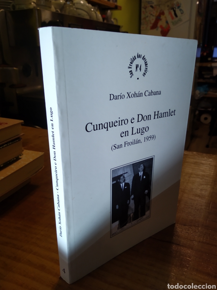 Libros de segunda mano: CUNQUEIRO E DON HAMLET EN LUGO. DAR&Iacute;O XOHAN CABANA #3592 - Foto 1