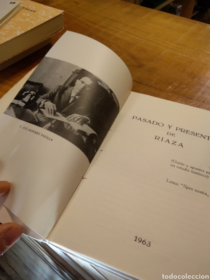Libros de segunda mano: PASADO Y PRESENTE DE RIAZA. JOSE MONTERO PADILLA #CJ1 - Foto 4