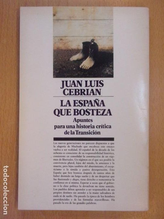 Libros de segunda mano: LA ESPA&Ntilde;A QUE BOSTEZA / JUAN LUIS CEBRIAN / 1980. TAURUS - Foto 2
