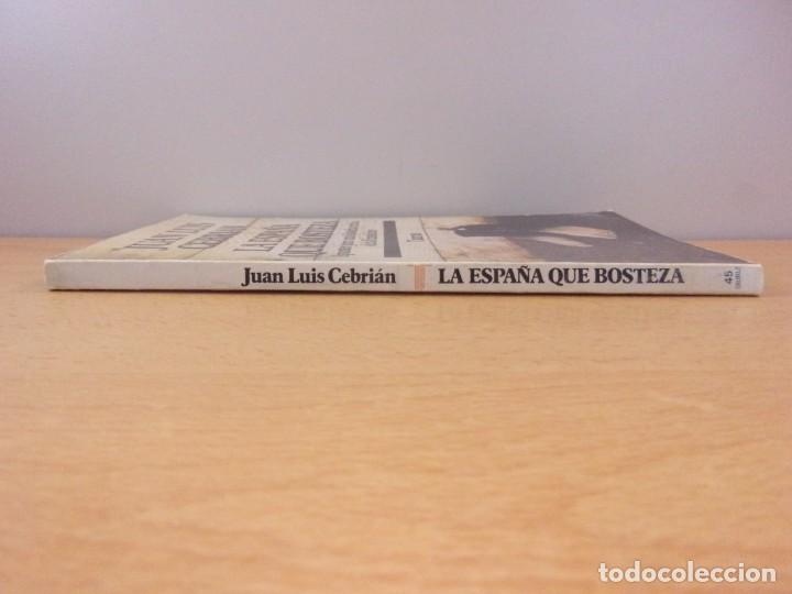Libros de segunda mano: LA ESPA&Ntilde;A QUE BOSTEZA / JUAN LUIS CEBRIAN / 1980. TAURUS - Foto 4