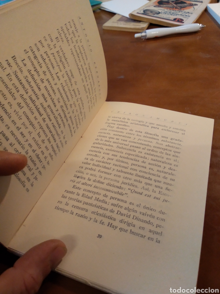 Libros de segunda mano: KRISHNAMURTI. ANTONIO BERNARDEZ #3852 - Foto 5
