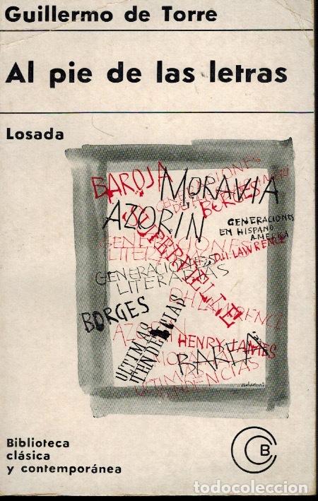 Libros de segunda mano: AL PIE DE LAS LETRAS - Foto 1
