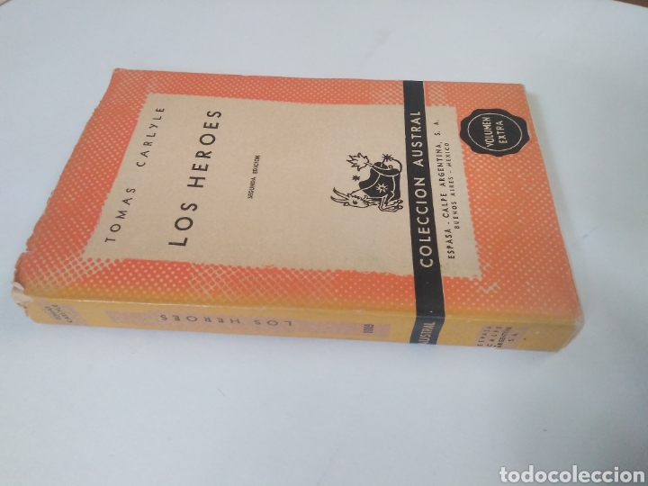 Libros de segunda mano: Los h&eacute;roes / Tomas Carlyle. Austral, 1009. - Foto 2