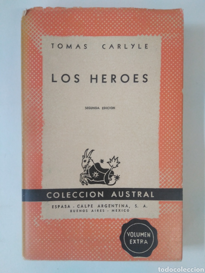 Libros de segunda mano: Los h&eacute;roes / Tomas Carlyle. Austral, 1009. - Foto 1