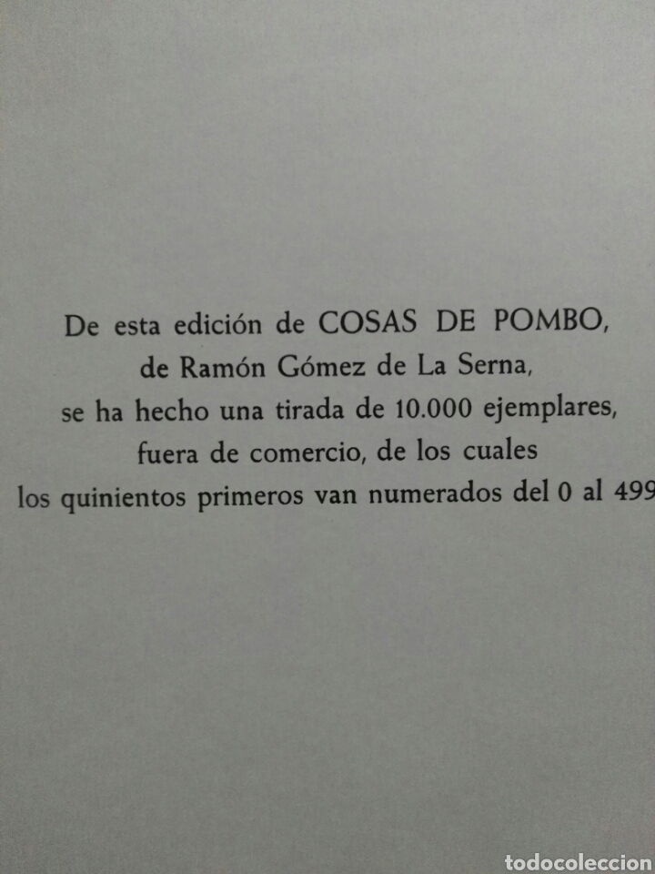 Libros de segunda mano: Libro, Cosas del Pombo, Edici&oacute;n Especial. - Foto 2