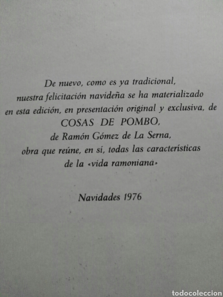 Libros de segunda mano: Libro, Cosas del Pombo, Edici&oacute;n Especial. - Foto 3