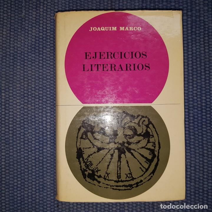 Libros de segunda mano: Marco, Joaquim: Ejercicios literarios - Foto 1