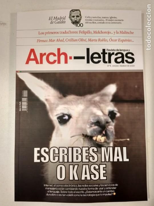 Libros de segunda mano: ESCRIBES MAL O KASE. Revista de Lengua y Letras Arch.-Letras n&ordm; 6