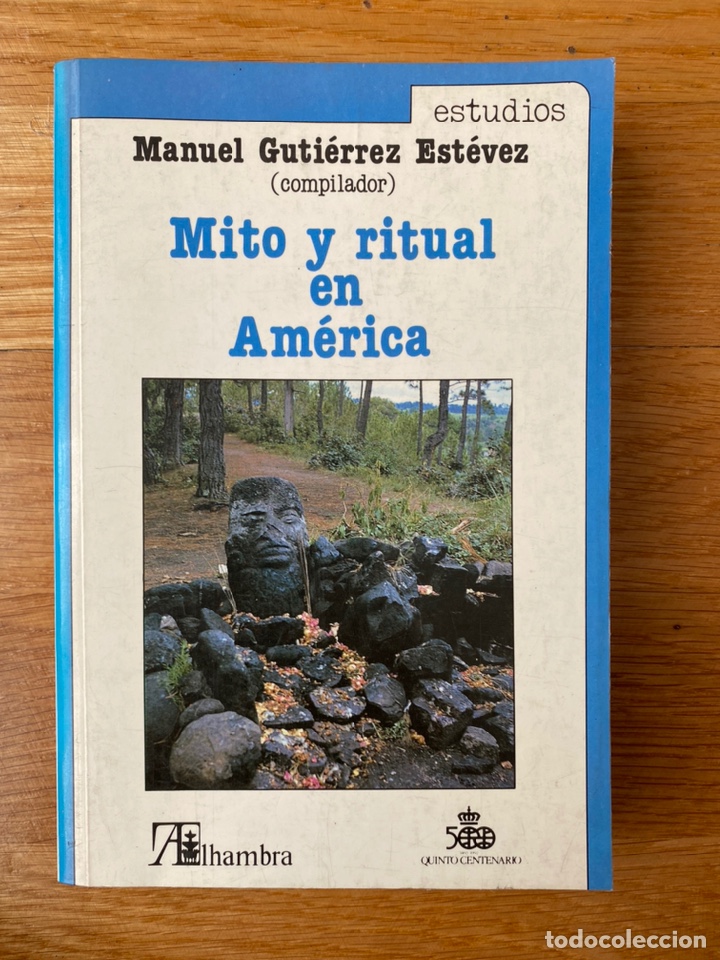 Libros de segunda mano: Mito y ritual en America Manuel Guti&eacute;rrez Est&eacute;vez - Foto 1