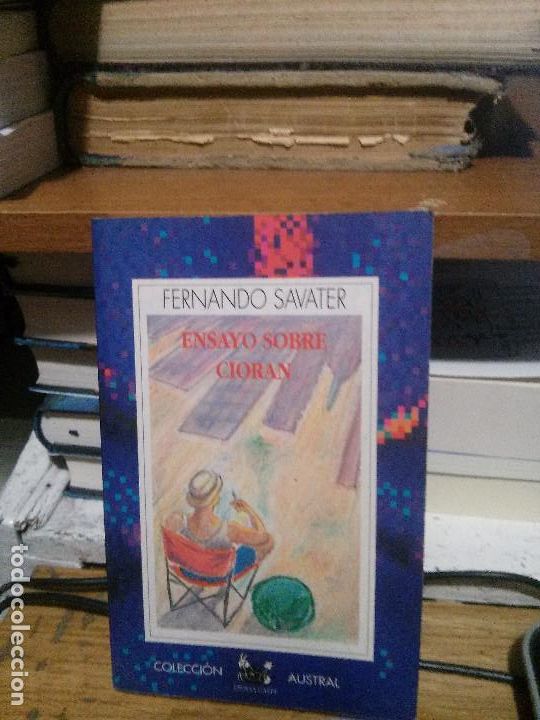 Libros de segunda mano: Fernando Savater, Ensayo sobre cioran, Austral - Foto 1
