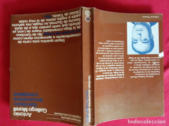 Libros de segunda mano: GARCILASO: DOCUMENTOS COMPLETOS- ANTONIO GALLEGO - Foto 2