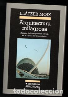 Libros de segunda mano: Arquitectura milagrosa, Llatzer Moix - Foto 1