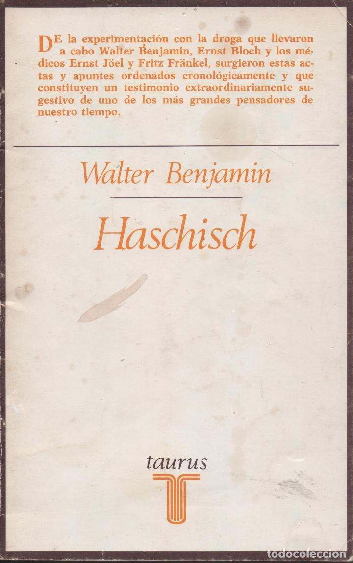 Libros de segunda mano: Haschisch. Walter Benjamin. - Foto 1