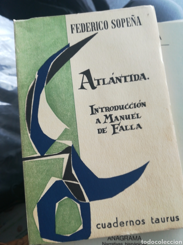Libros de segunda mano: Atl&aacute;ntica Introducci&oacute;n a Manuel de Falla Federico Sope&ntilde;a 1962
