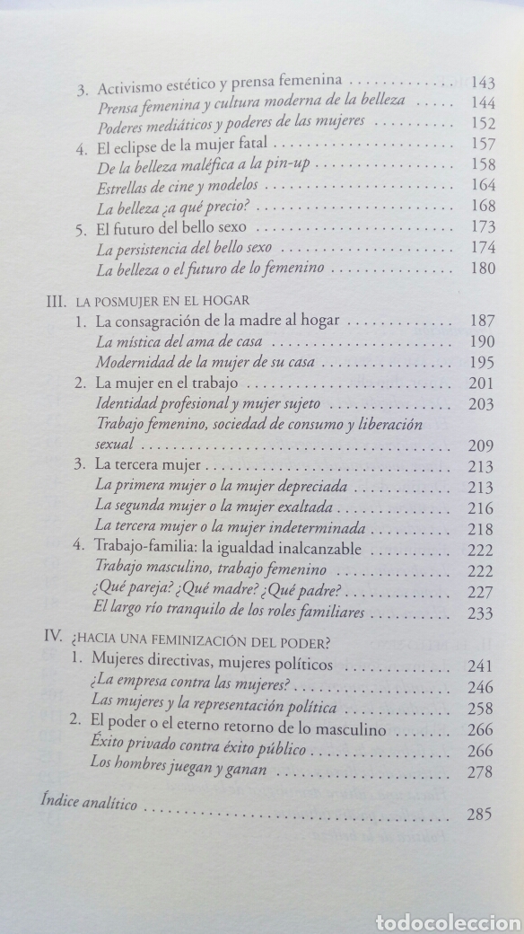 Libros de segunda mano: La tercera mujer. Gilles Lipovetsky. - Foto 4