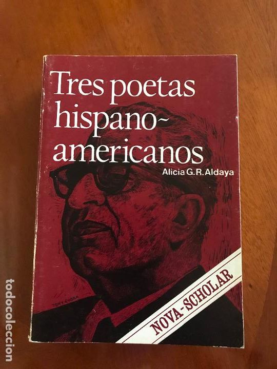 Libri di seconda mano: TRES POETAS HISPANO - AMERICANOS. ALICIA G.R. ALDAYA. (DEDICADO).