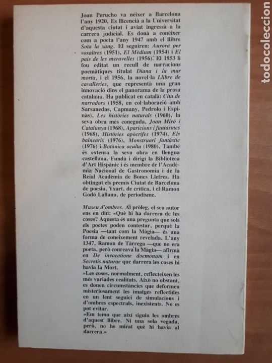 Libros de segunda mano: MUSEU DOMBRES. JOAN PERUCHO - Foto 2