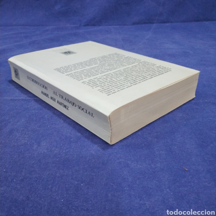 Libros de segunda mano: INTRODUCCI&Oacute;N AL TRABAJO SOCIAL - MANUEL MOIX MART&Iacute;NEZ - Foto 2