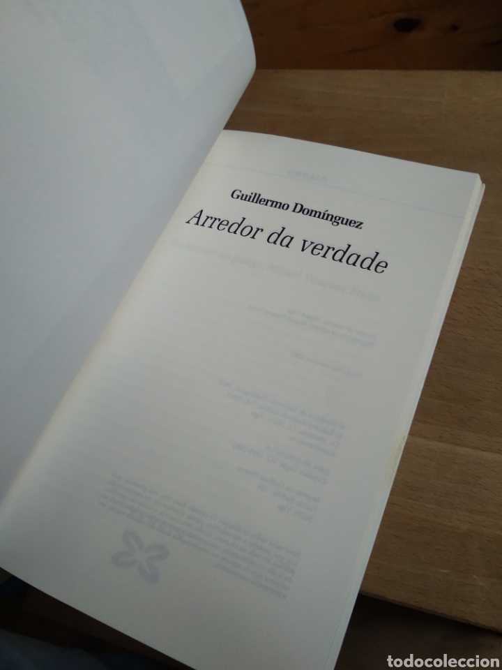 Libros de segunda mano: ARREDOR DA VERDADE. GUILLERMO DOM&Iacute;NGUEZ #4372 - Foto 2