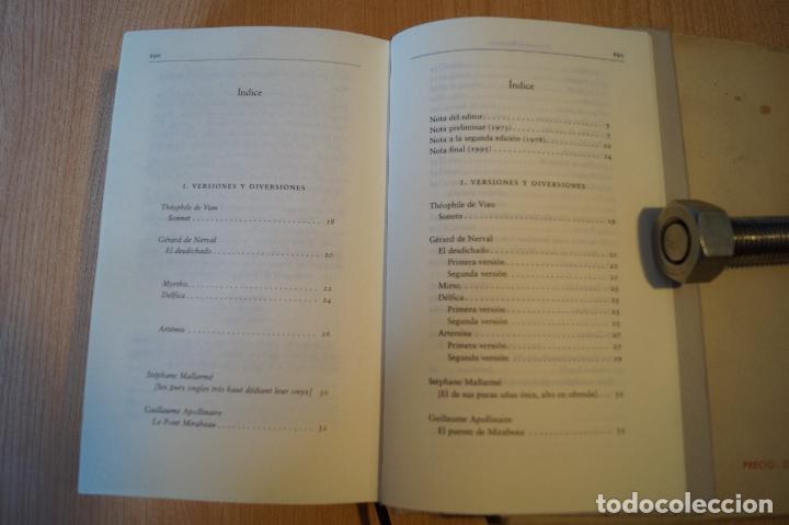 Libros de segunda mano: VERSIONES Y DIVERSIONES. OCTAVIO PAZ. - Foto 13